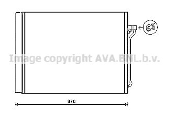 AVA QUALITY COOLING Kondensaator,kliimaseade BW5409D